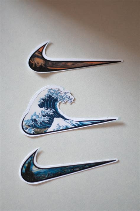 Art Nike Swoosh Stickers Etsy