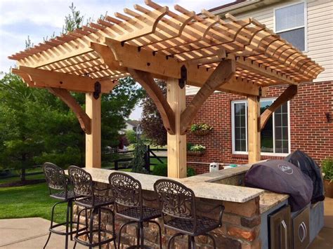 In any market a home with an outdoor kitchen would help buyers choose it over. 40 Outdoor Kitchen Pergola Ideas for Covered Backyard Designs