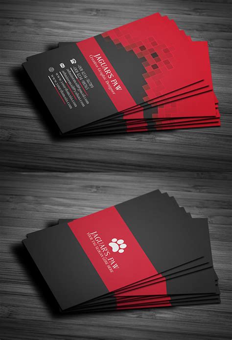 Free Printable Business Card Template Kits Geret