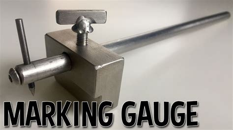 Making A Metal Marking Gauge Youtube