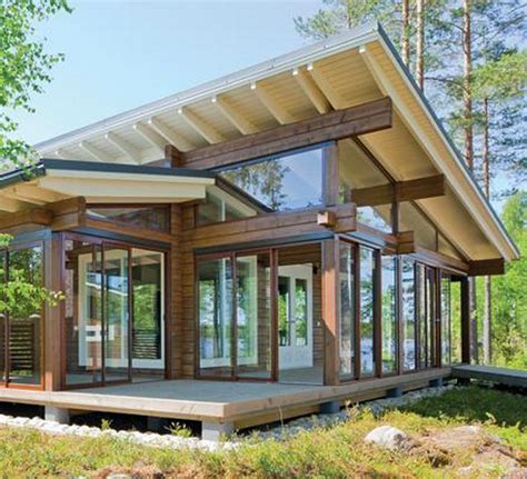 This small house also has an elevated floor which is very efficient when it comes to flooding and other natural disasters. 2 Bedroom House Plans | Timber Frame Houses
