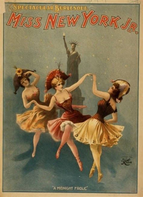 11 bawdy burlesque posters from the 1890s vintage burlesque burlesque vintage posters