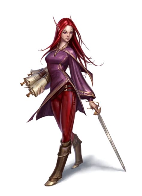 Female Elf Sorcerer Bard Mialari Pathfinder 2e Pfrpg Dnd Dandd 35 5e
