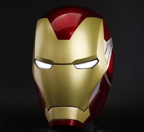 Iron Man Mark 85 Endgame Helmet Fully Painted And Wearable With Etsy