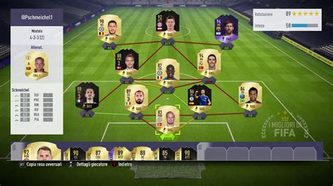 60 58 69 71 87 77. Fifa 18: Peter Schmeichel protagonista delle Squad Battles