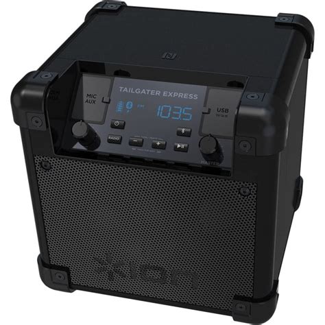 Ion Ipa70 Tailgater Express Portable Bluetooth Party Speaker 30 Hr
