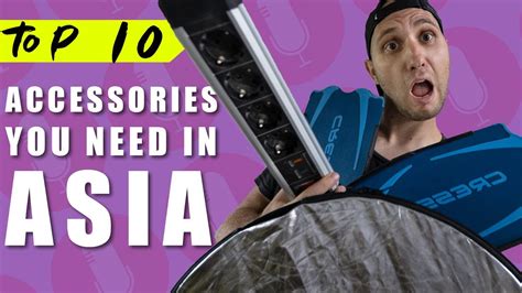 10 Accessories You Need As A Photographer Videographer In Asia Youtube
