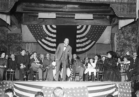 Eugene Debs Delivering Speech By Bettmann