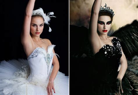 B A Transformation Of White Swan In Black Swan Black Swan Costume