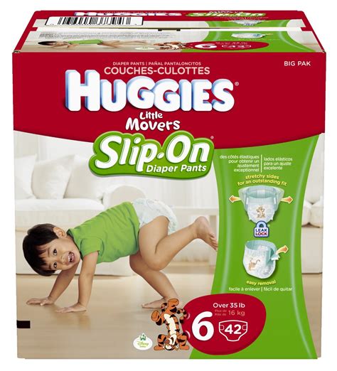 Huggies Little Movers Slip On Diaper Pants Size 6 42 Count Free