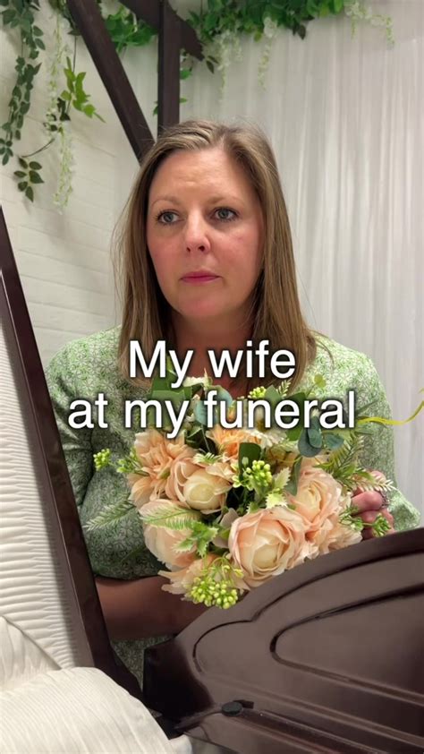 my wife at my funeral wife couples marriage love funny viral reels by rob and elizabeth