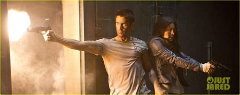 Photo Colin Farrell Jessica Biel New Total Recall Stills Photo Just Jared