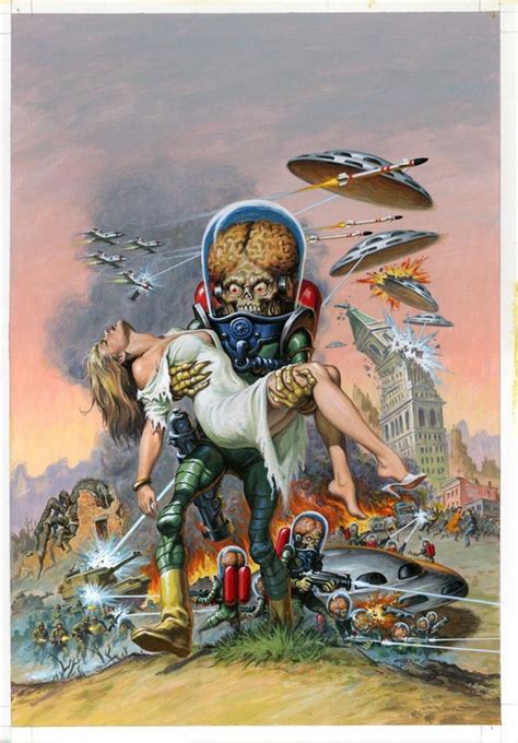 The Bone Orchard Science Fiction Art Mars Attacks Horror Comics