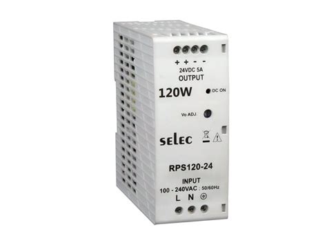 Rps 120 24 Selec Controls Switching Power Supplies For Industrial Automation Voltage 24 V At