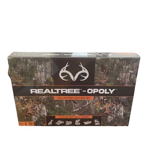 Board Game Realtree Opoly Hunting Collectors Edition Monopoly Pewter