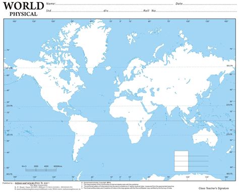 World Political Map Unmarked