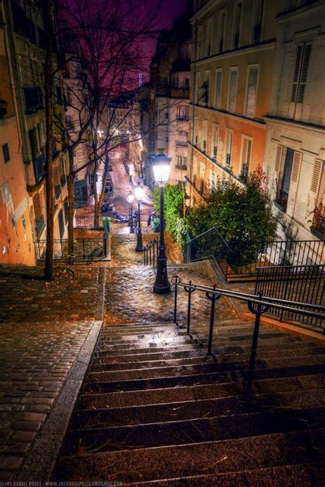 Steps At Montmartre Paris Photo On Sunsurfer