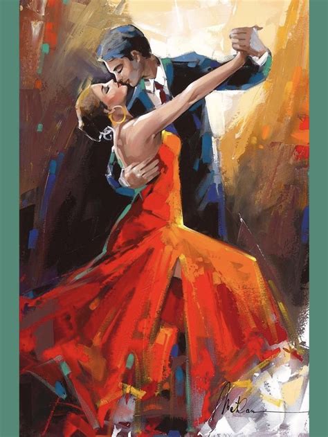 Im834804 Park West Gallery Tango Art Dancer Painting Dancers Art
