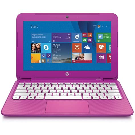 Refurbished Hp Orchid Magenta 116 Stream 11 D010wm Laptop Pc With