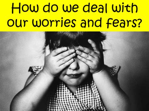 Worries And Fears Tutor Time Teaching Resources