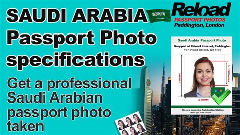 Saudi Arabia Passport Photo Specifications And Visa Photo Snapped In Paddington Youtube