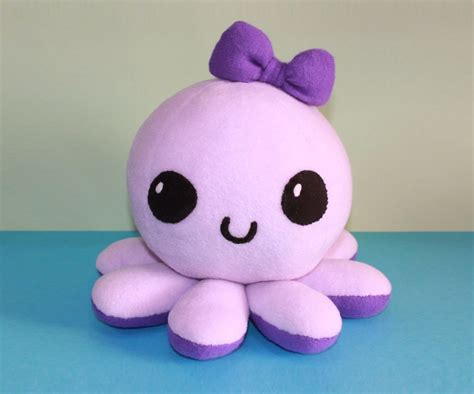 Diy Octopus Plushie Sewing Stuffed Animals Sewing Toys Sewing