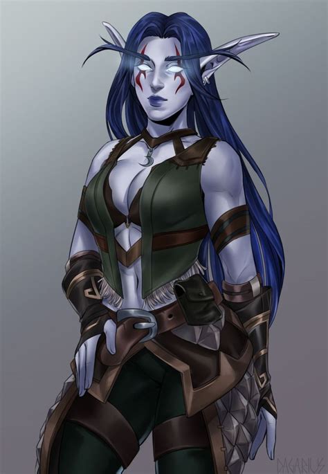 Commission 210 By Soldagarius On Deviantart Dark Elf Night Elf