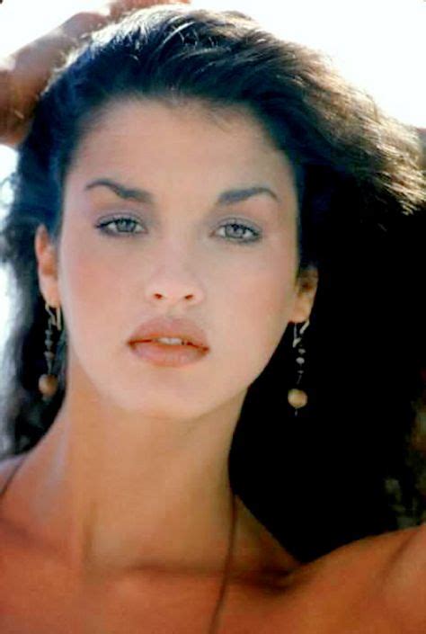 80s Janice Dickinson American Model Known For Her Highly Exotic And