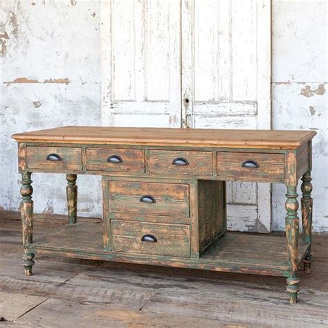 Maybe you would like to learn more about one of these? Rustic Delta Kitchen Island Table in 2020 | Rustic kitchen ...