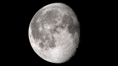 Waning Gibbous Moon Photograph By Nasas Scientific Visualization