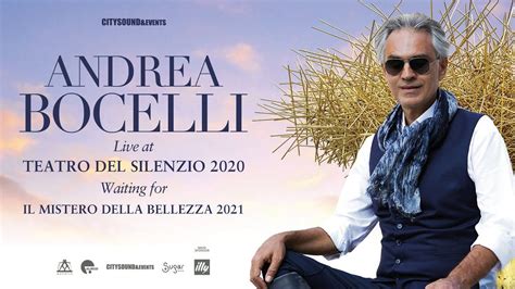 Almud edizioni musicali srl | almudmusic.com. Andrea Bocelli - live at Teatro del Silenzio 2020 (waiting ...