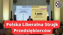 Kongres Polska Liberalna Strajk Przedsiębiorców - YouTube