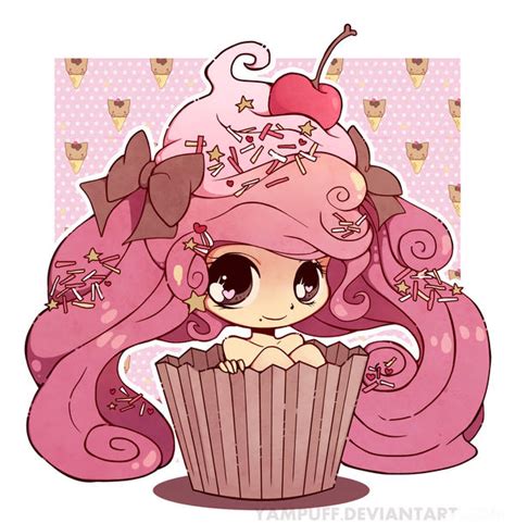Collab Cupcake Girl By Koizumi6456 On Deviantart