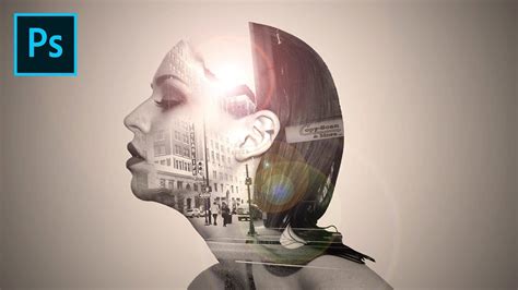 How To Create A Double Exposure Effect In Photoshop Cc Cs Youtube