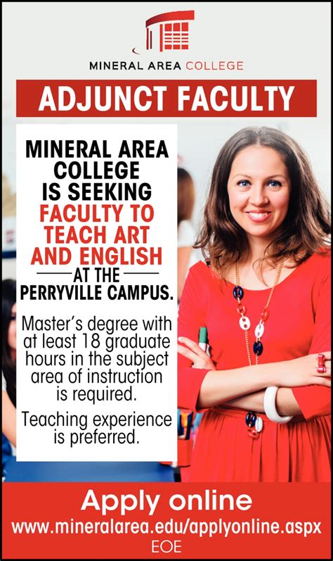 Adjunct Faculty Mineral Area College