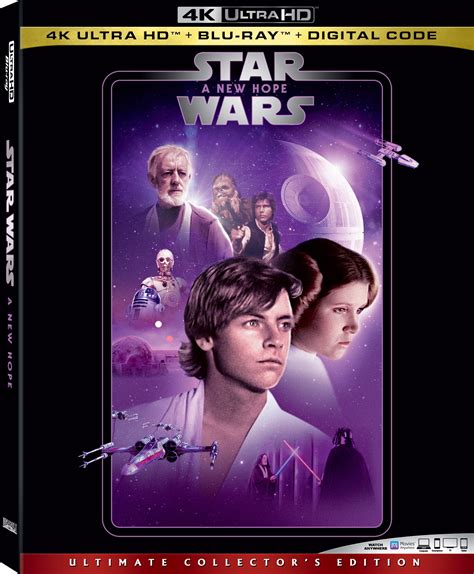 Star Wars Episode Iv A New Hope 4k Blu Ray Fílmico