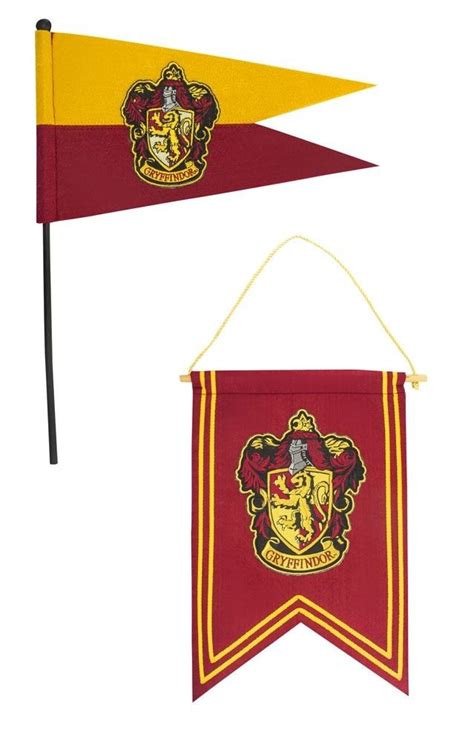 Cinereplicas Harry Potter Banner And Pennant Set Gryffindor