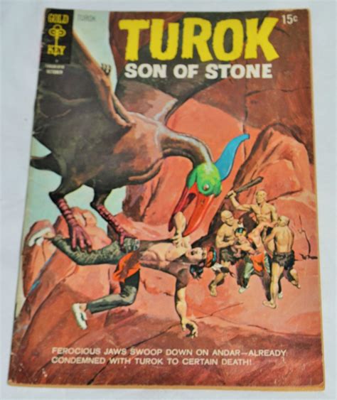Vintage Turok Son Of Stone Comic Book Etsy