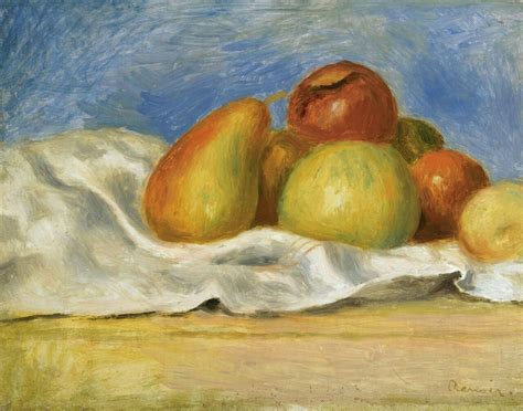 Still Life With Apples And Pears Pierre Auguste Renoir 1890 Pierre