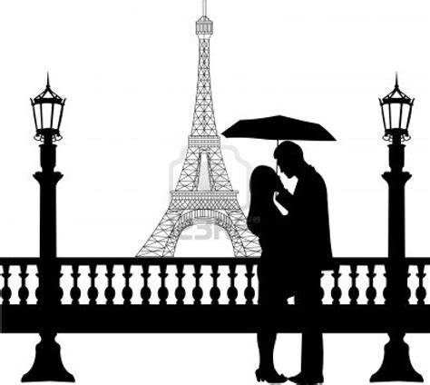 Silhouette Eiffel Tower At Getdrawings Free Download