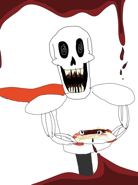 My Take On Horrortale Papyrus Heres A Link To The Speeddraw