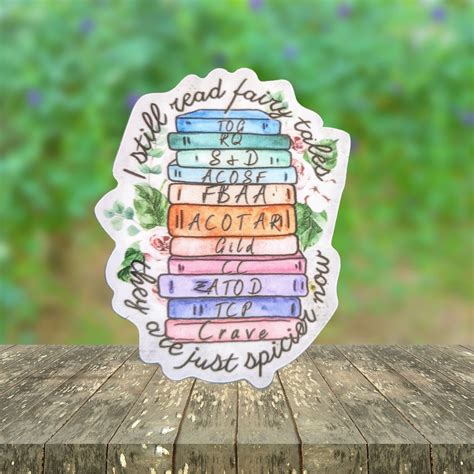 Smut Lover Sticker Acotar Bookish Stickers Throne Of Glass Etsy
