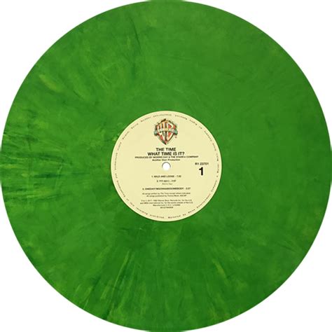 The Time What Time Is It Colored Vinyl