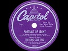 1949 Nat King Cole - Portrait Of Jenny - YouTube