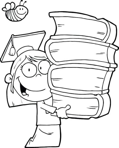 Are you looking for free printable graduation coloring pages? 20 Free Kindergarten Graduation Coloring Pages Printable ...