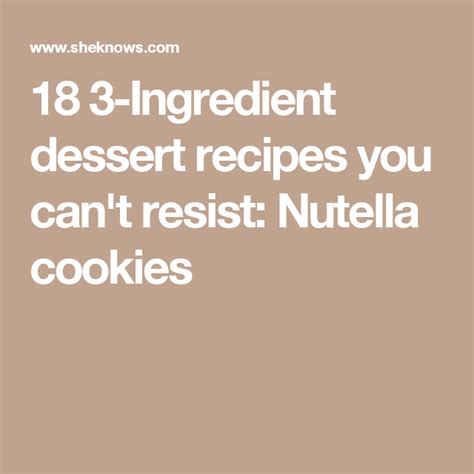 19 Unbelievably Tasty 3 Ingredient Dessert Recipes 3 Ingredient Desserts Dessert Recipes