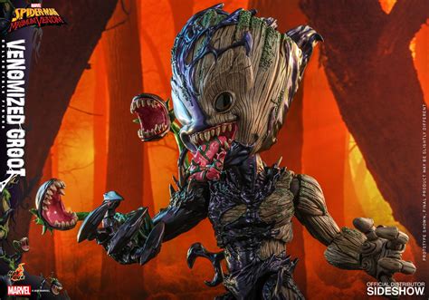 Venomized Groot Collectible Figure By Hot Toys Sideshow Collectibles
