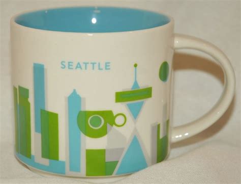 You Are Here Seattle Starbucks Mugs