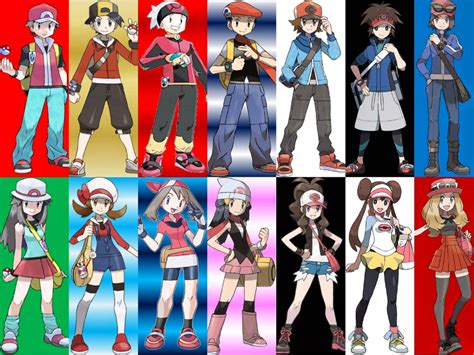 Max Pokémon Wolrld Club Os Protagonistas dos Jogos Pokemon personajes Arte pokemon Pokemon