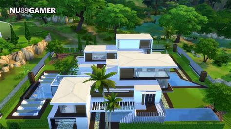 Altea modern home from pqsims4 • sims 4 downloads. The Sims 4 House Modern House | Zion Modern House